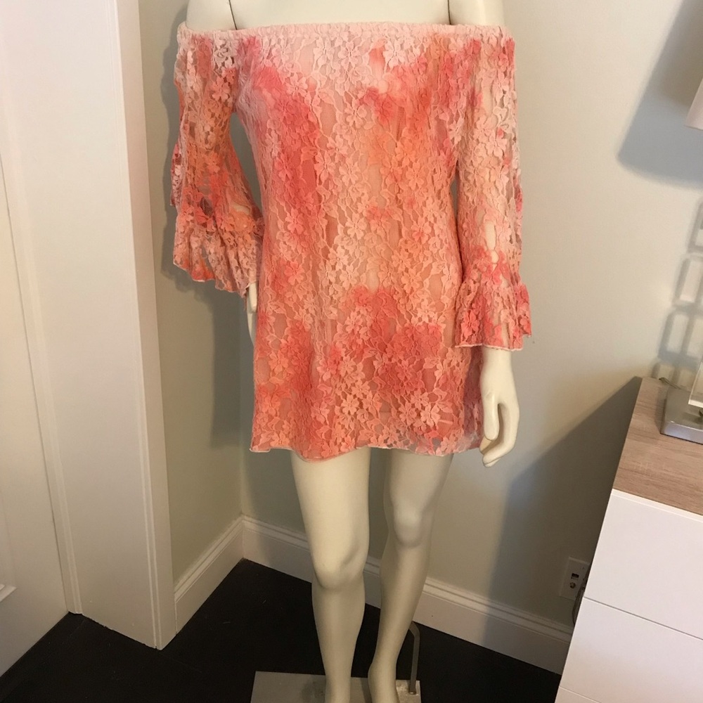 Elegant Lace Off-Shoulder Dress